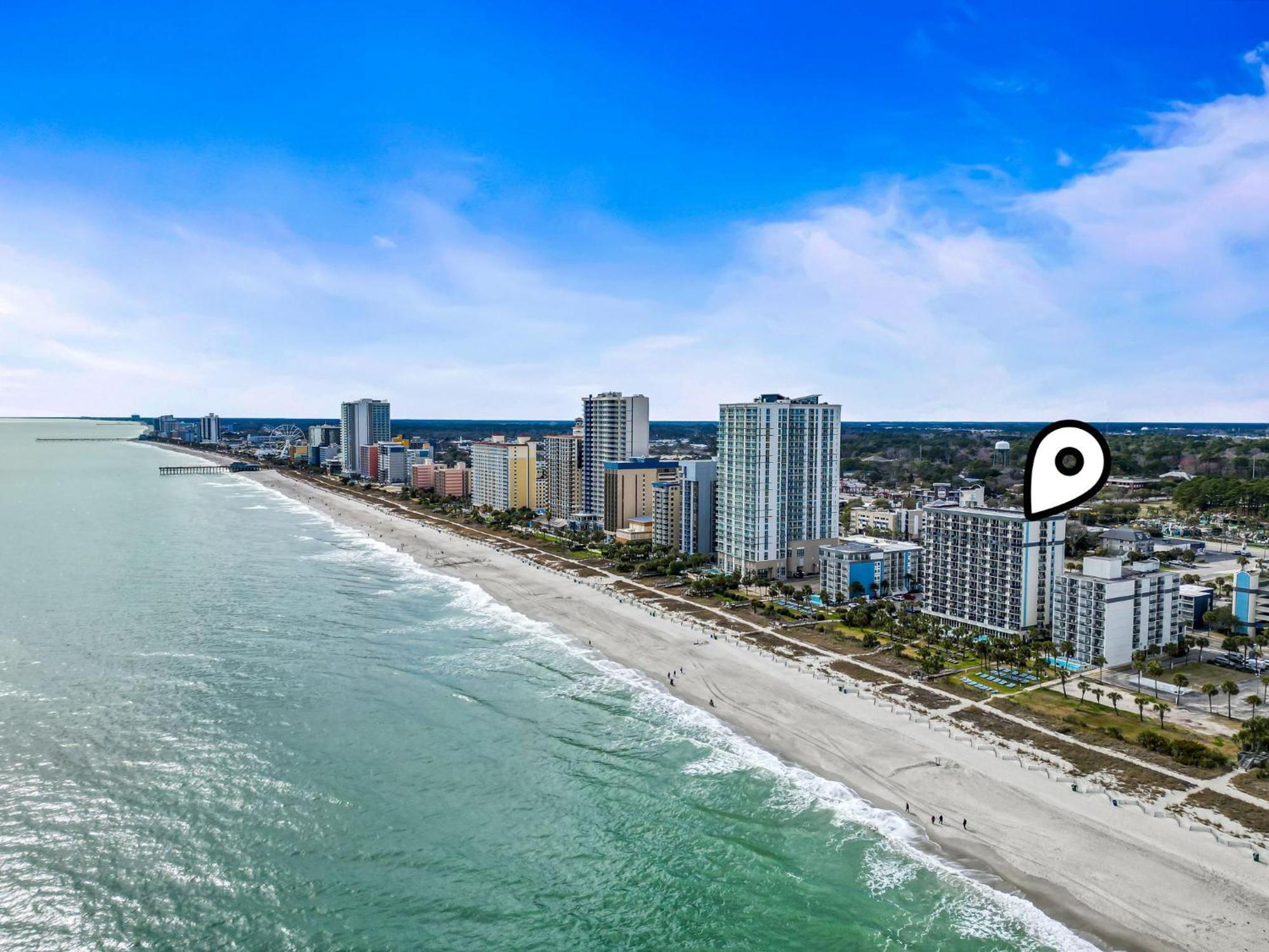 Recently Remodeled Double Queen Condo- Oceanfront Views! Boardwalk 135 默特尔比奇 外观 照片