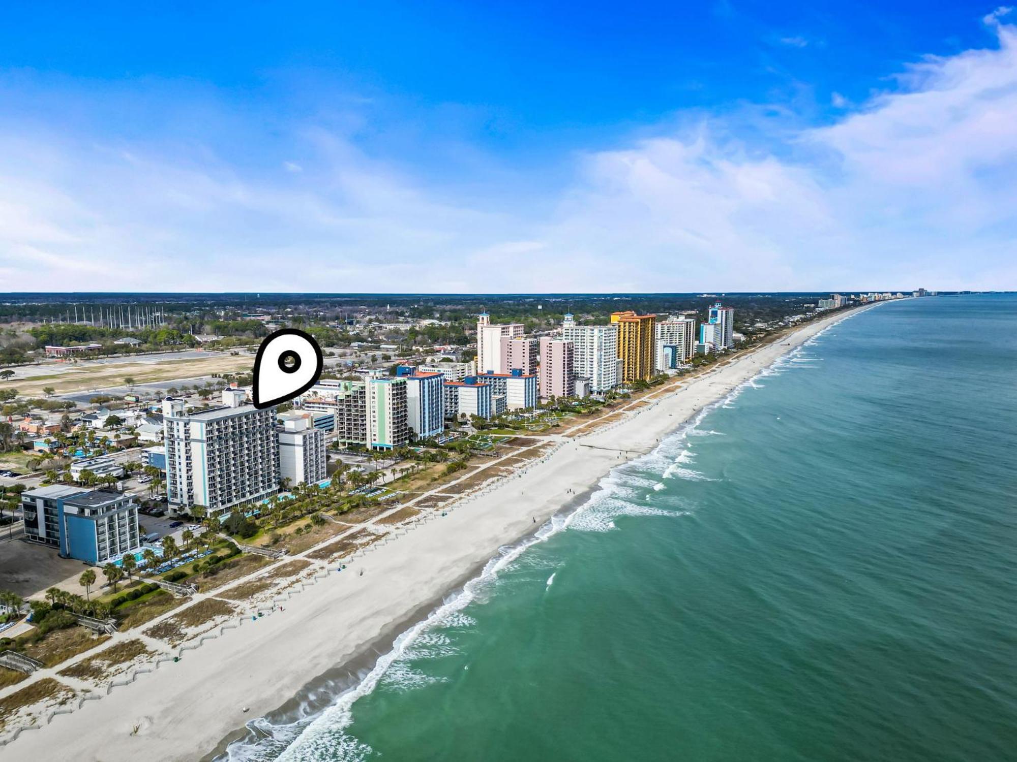 Recently Remodeled Double Queen Condo- Oceanfront Views! Boardwalk 135 默特尔比奇 外观 照片