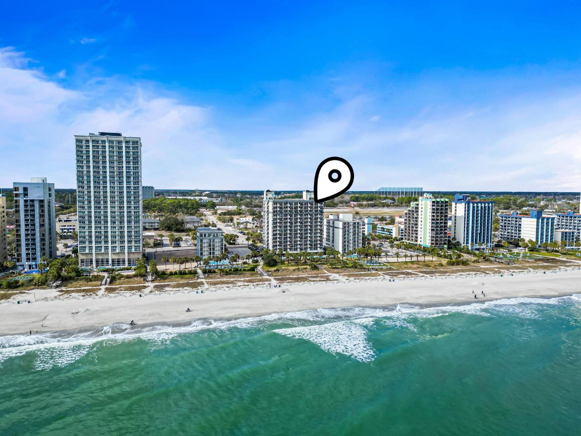 Recently Remodeled Double Queen Condo- Oceanfront Views! Boardwalk 135 默特尔比奇 外观 照片