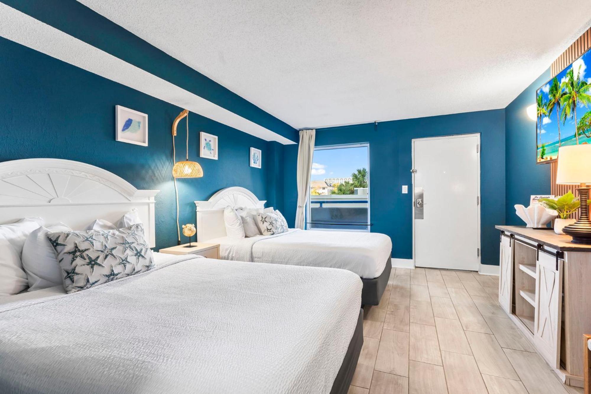 Recently Remodeled Double Queen Condo- Oceanfront Views! Boardwalk 135 默特尔比奇 外观 照片