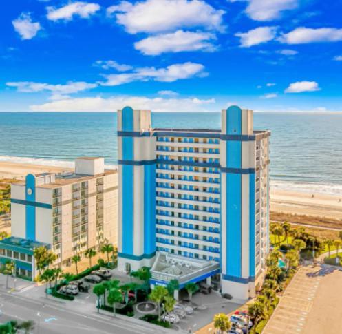 Recently Remodeled Double Queen Condo- Oceanfront Views! Boardwalk 135 默特尔比奇 外观 照片
