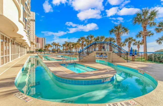 Recently Remodeled Double Queen Condo- Oceanfront Views! Boardwalk 135 默特尔比奇 外观 照片