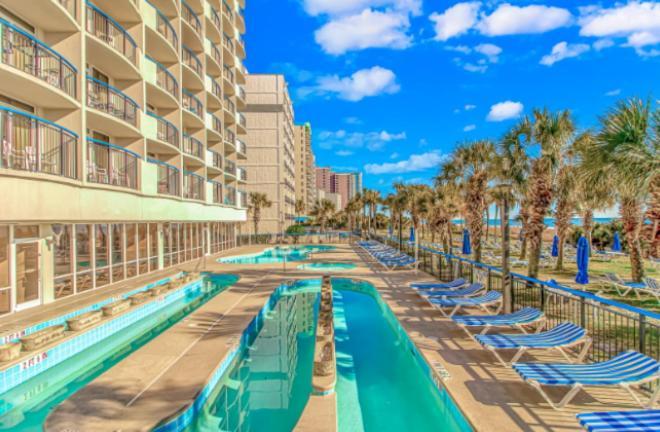 Recently Remodeled Double Queen Condo- Oceanfront Views! Boardwalk 135 默特尔比奇 外观 照片
