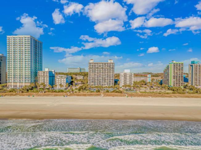 Recently Remodeled Double Queen Condo- Oceanfront Views! Boardwalk 135 默特尔比奇 外观 照片